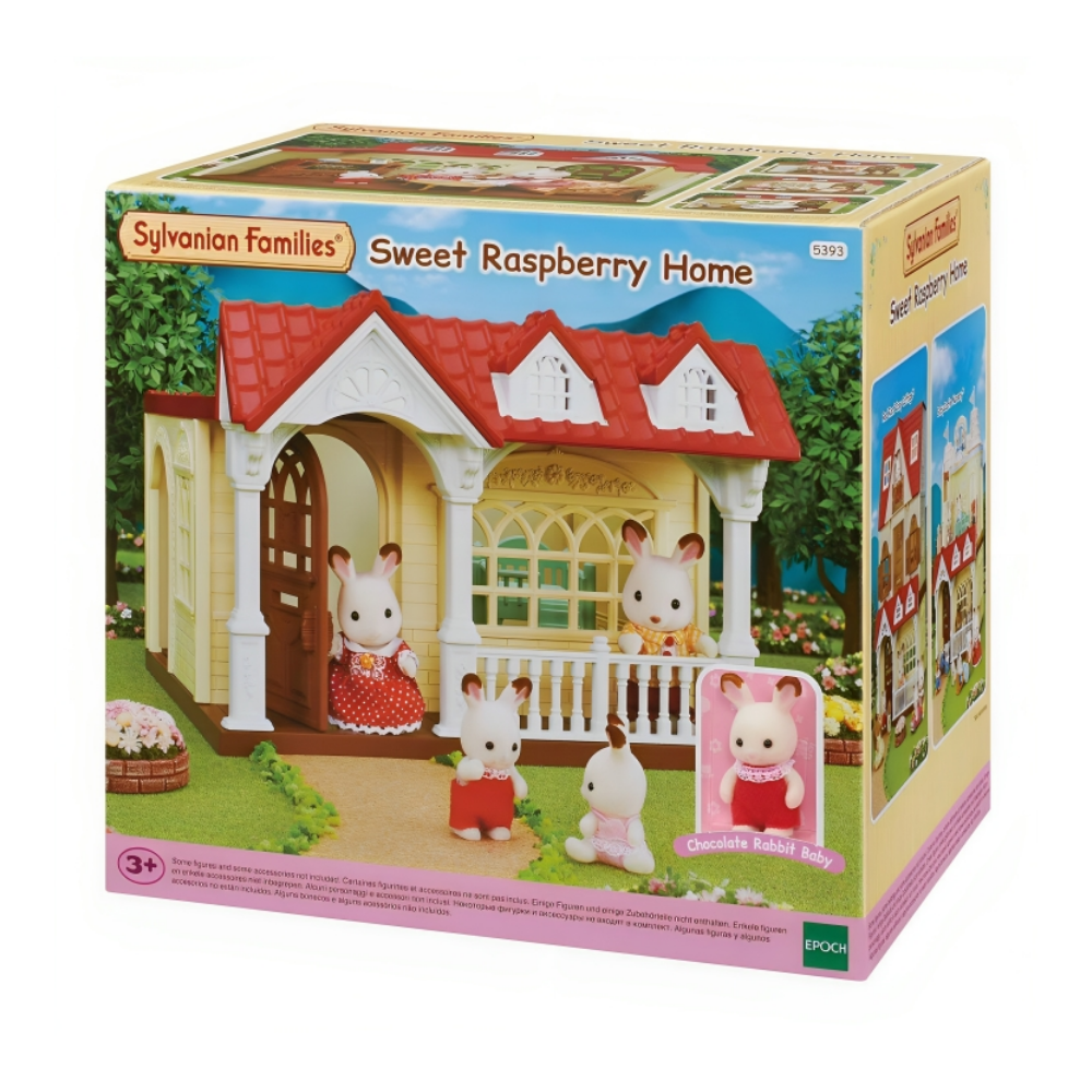 SYLVANIAN FAMILIES SWEET RASPBERRY HOME