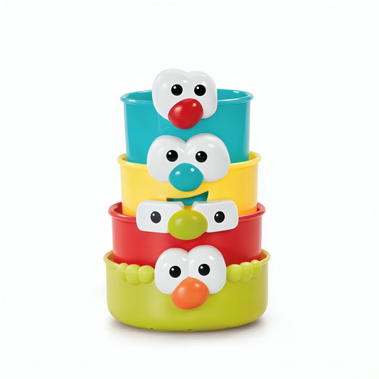 ELC - Funny Faces Bath Beakers