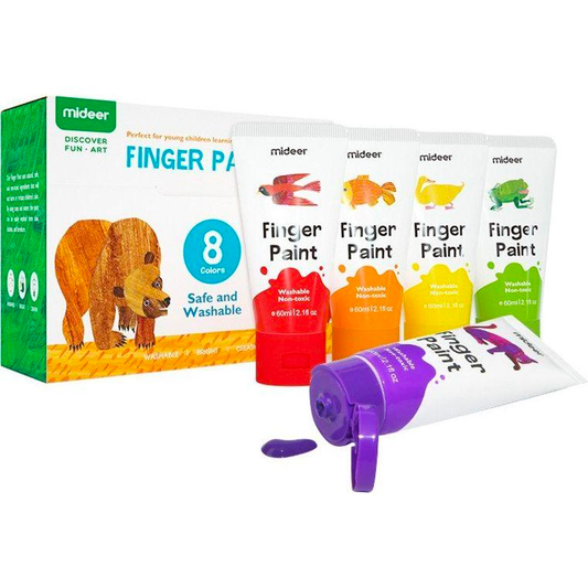 Mideer FINGER PAINT 8 colours