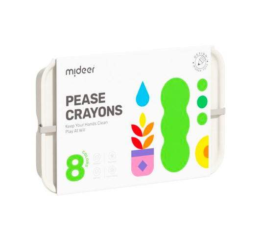 Mideer Peas Crayons - 8 Colors