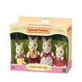 Load image into Gallery viewer, SYLVANIAN FAMILIES CHOCOLATE RABBIT FAMILY
