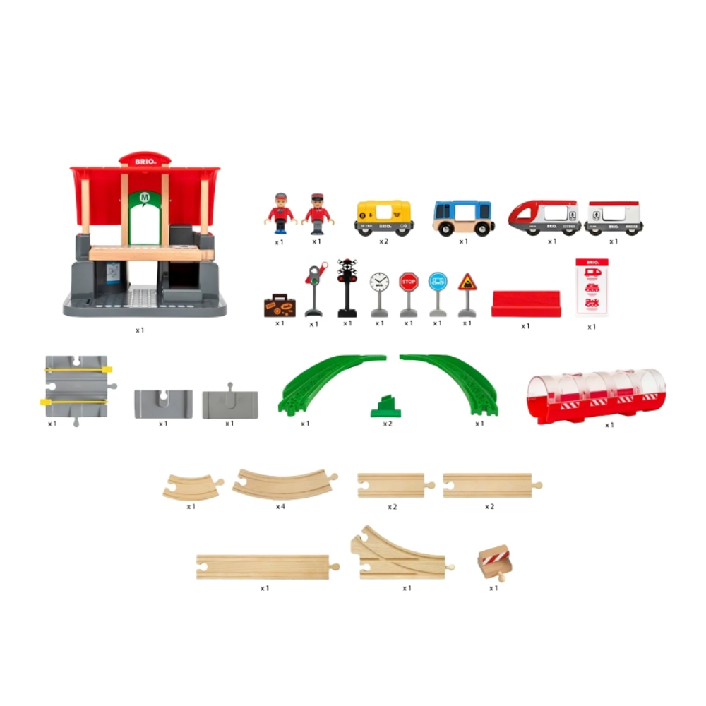 BRIO World Central Station Set