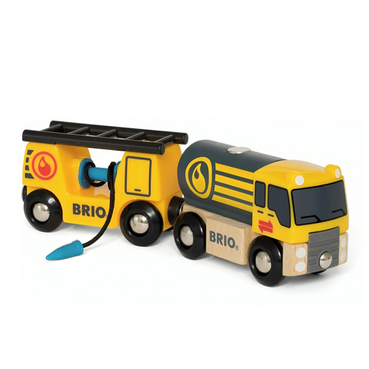 BRIO Tanker Truck with Wagon