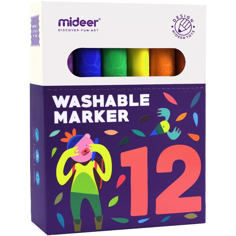 Mideer WASHABLE MARKER-12