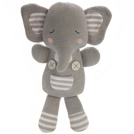 Eli the Elephant Knitted toy