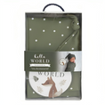 Load image into Gallery viewer, LIVING TEXTILES HELLO WORLD GIFT SET - OLIVE SPOTS
