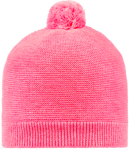 TOSHI ORGANIC BEANIE LOVE FUSCHIA