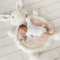 Load image into Gallery viewer, LIVING TEXTILES BUNNY PLAY MAT
