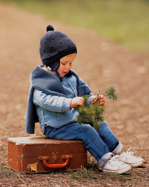 TOSHI ORGANIC EARMUFF POPCORN INK