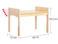 Load image into Gallery viewer, MesaSilla Primary Adjustable Table and Chair Set
