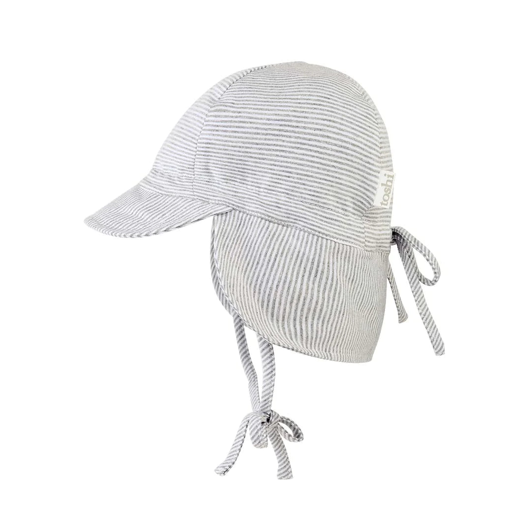 TOSHI FLAP CAP BABY DOVE