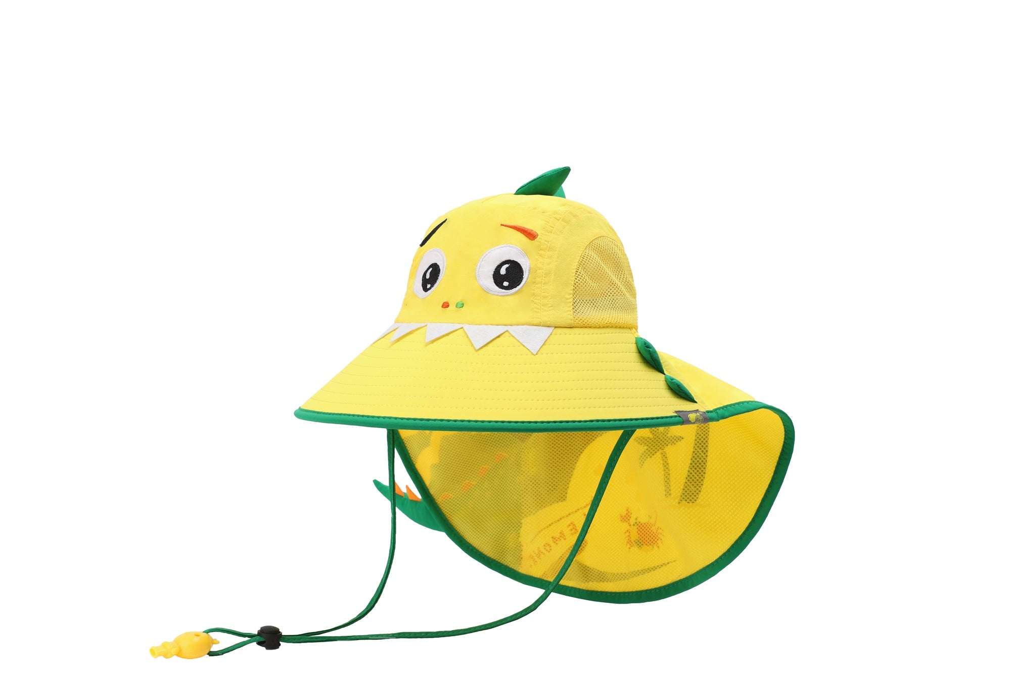 Lemonkids hat-sunhat-Yellow- Surf Dinosaur (Size M)