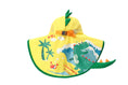 Load image into Gallery viewer, Lemonkids hat-sunhat-Yellow- Surf Dinosaur (Size M)
