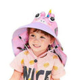 Load image into Gallery viewer, Lemonkids hat-sunhat-Castle purple-Unicorn (Size L)
