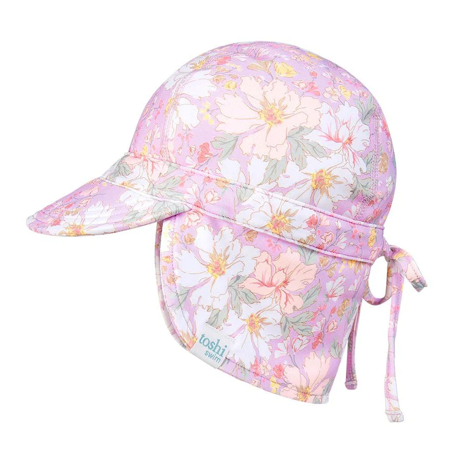 TOSHI SWIM BABY FLAP CAP DAHLIA