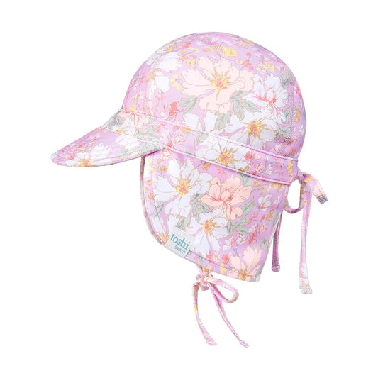 TOSHI SWIM BABY FLAP CAP DAHLIA