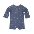 Load image into Gallery viewer, TOSHI SWIM BABY ONESIE LONG SLEEVE WHALES
