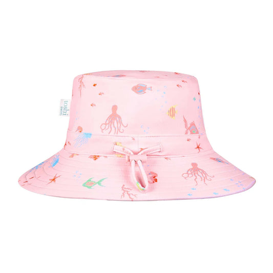 TOSHI SWIM BABY SUNHAT CORAL