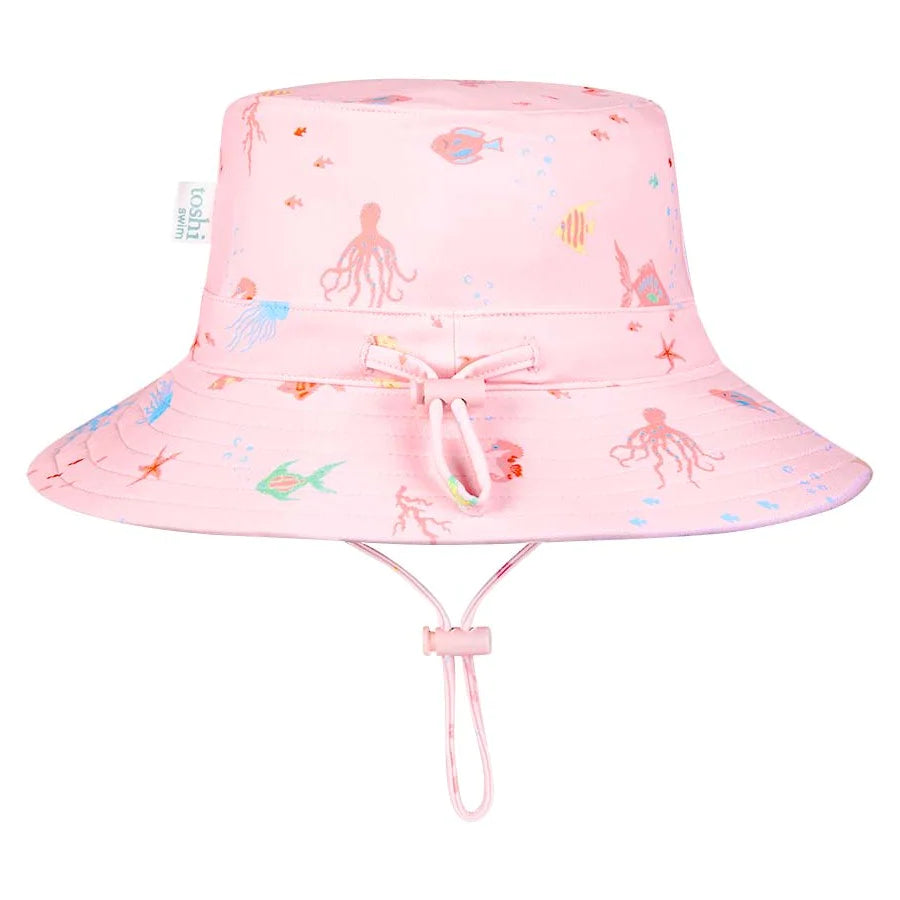 TOSHI SWIM BABY SUNHAT CORAL