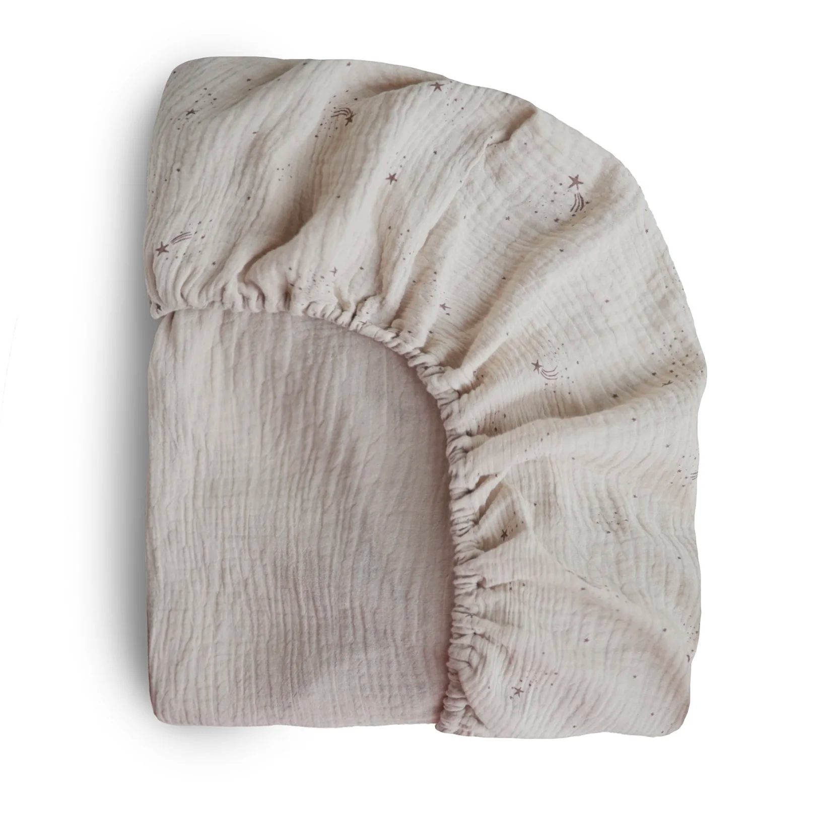 MUSHIE Extra Soft Muslin Crib SheetMUSHIE