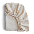 Load image into Gallery viewer, MUSHIE Extra Soft Muslin Crib SheetMUSHIE
