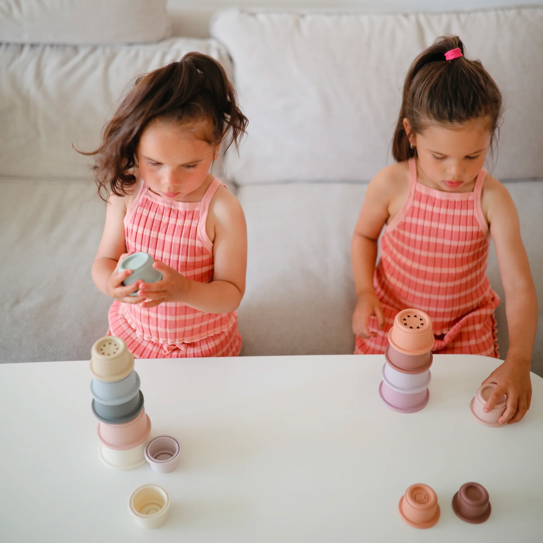 MUSHIE Stacking Cups Toy