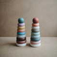 Load image into Gallery viewer, MUSHIE Stacking Rings Toy
