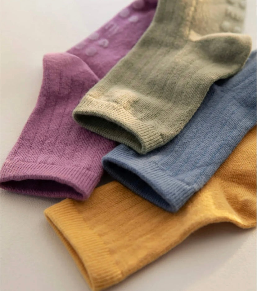 Konny Easy-fit Basic Socks 4 Color Set (1-6Y)