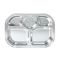 Load image into Gallery viewer, Grosmimi Stainless SUS304 Baby Food Tray with Lid
