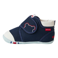 Load image into Gallery viewer, MIKI HOUSE Classic First Shoes “Navy”
