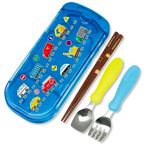 EDISON Mama Portable Utensils Set with Case 3Y+