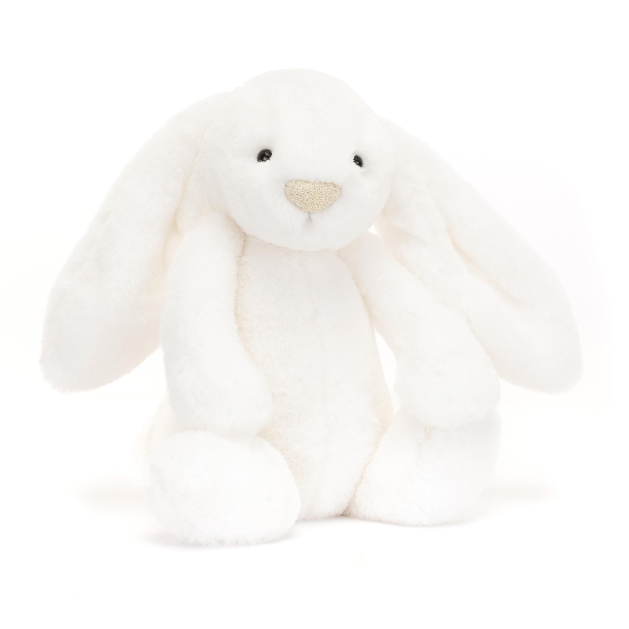 JELLYCAT BASHFUL LUXE BUNNY LUNA ORIGINAL (MED) WHITE 9X12X31CM