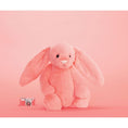 Load image into Gallery viewer, JELLYCAT BASHFUL PETAL BUNNY ORIGINAL (MED) PINK 9X12X31CM
