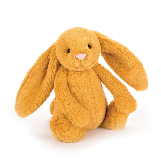 JELLYCAT BASHFUL SAFFRON BUNNY LITTLE (SML) YELLOW 8X9X18CM