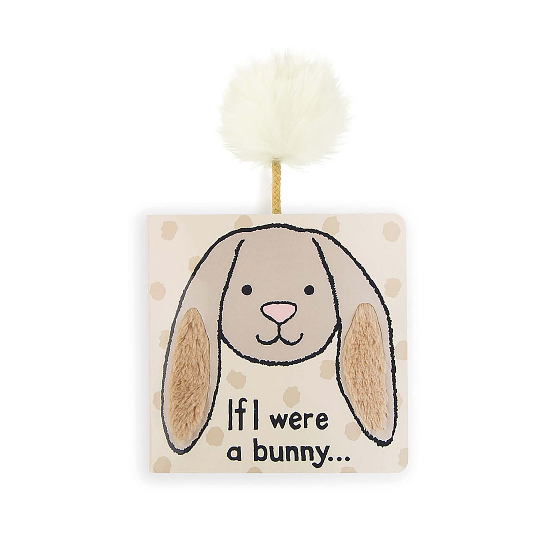 JELLYCAT IF I WERE A BUNNY BOARD BOOK MULTI-COLOURED 15X15X2CM (MATCHES WITH BASHFUL BEIGE BUNNY)