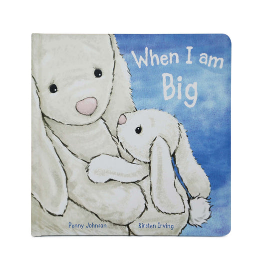 JELLYCAT WHEN I AM BIG BOOK - MULTI-COLOURED 21X21X2CM (MATCHES WITH BASHFUL CREAM BUNNY)