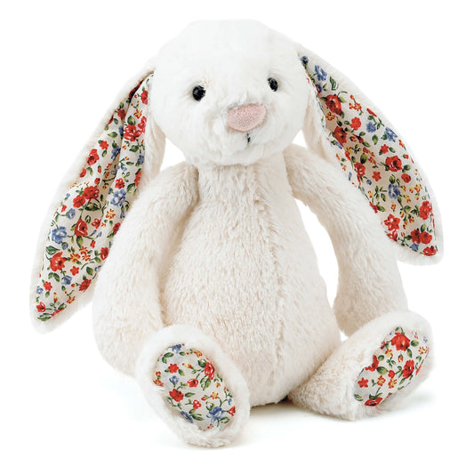 JELLYCAT BLOSSOM BASHFUL CREAM BUNNY LITTLE (SML) CREAM 8X9X18CM