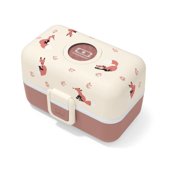 Monbento Tresor Graphic Kids's Bento Box- Cinnamon Fox