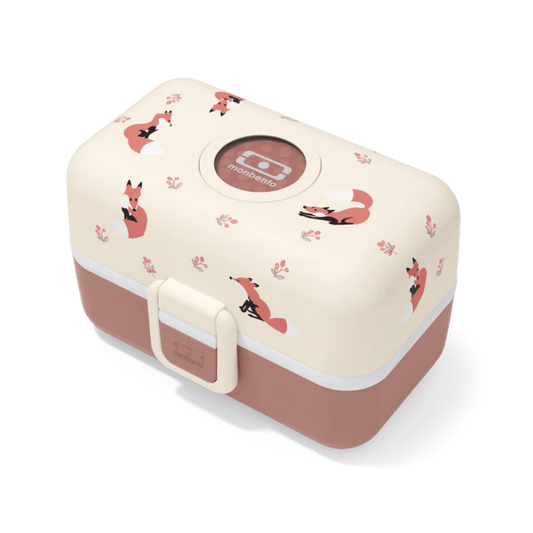 Monbento Tresor Graphic Kids's Bento Box- Cinnamon Fox