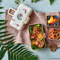 Load image into Gallery viewer, Monbento Tresor Graphic Kids's Bento Box- Cinnamon Fox
