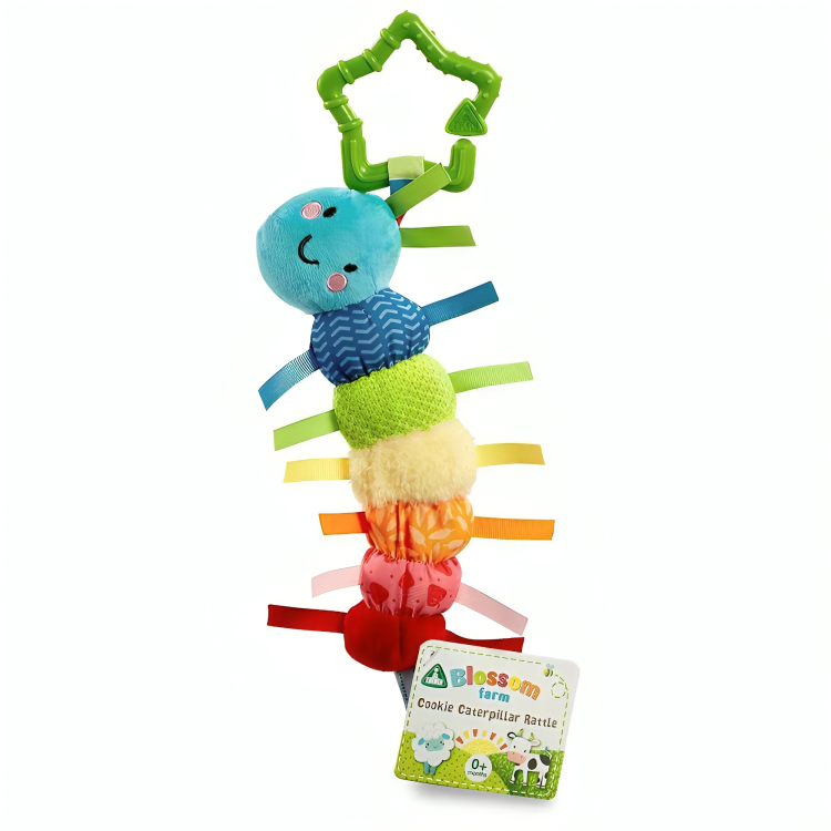 ELC Blossom Farm Cookie Caterpillar Rattle