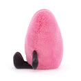 Load image into Gallery viewer, JELLYCAT AMUSEABLE PINK HEART LARGE HOT PINK & BLACK 7X19X17CM
