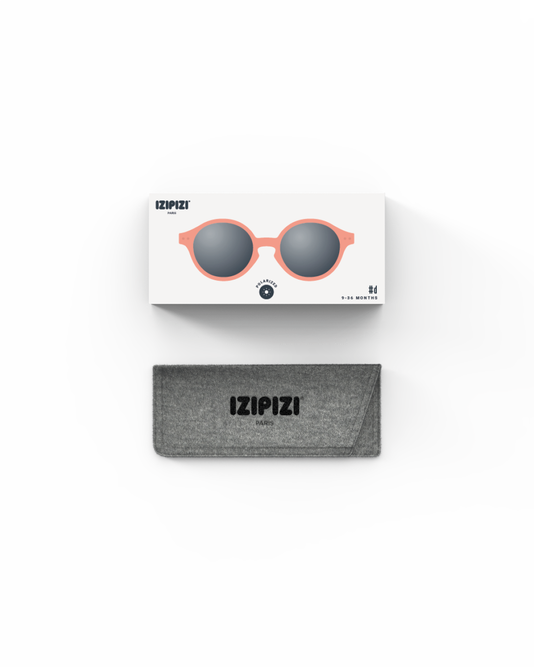 IZIPIZI KIDS SUNGLASSES COLLECTION - D APRICOT 9-36M