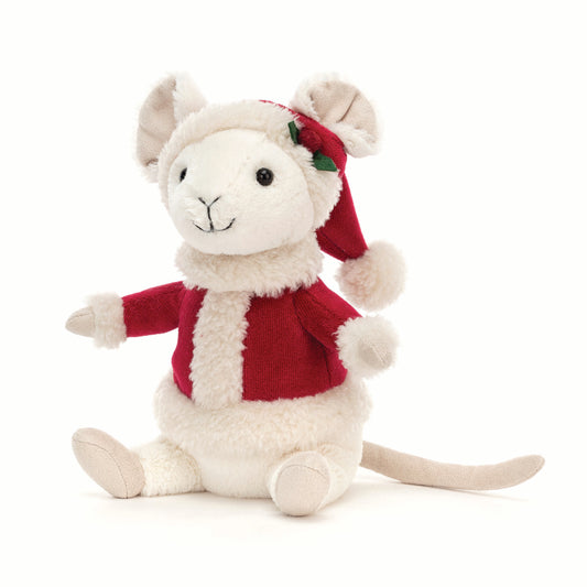 JELLYCAT MERRY MOUSE MULTI-COLOURED 18X9X7CM