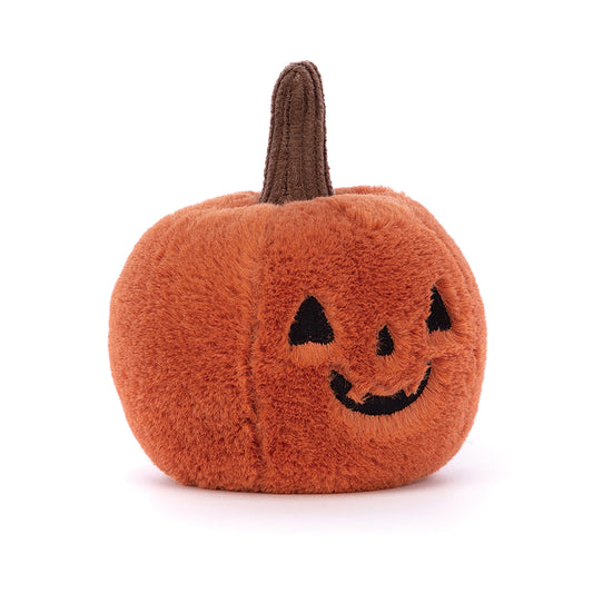 JELLYCAT OOKY JACK O LANTERN ORANGE 8X8X8CM