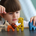 Load image into Gallery viewer, Plan Toys Wild Animals Set
