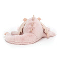 Load image into Gallery viewer, JELLYCAT ROSE DRAGON HUGE PINK 18X66X19CM
