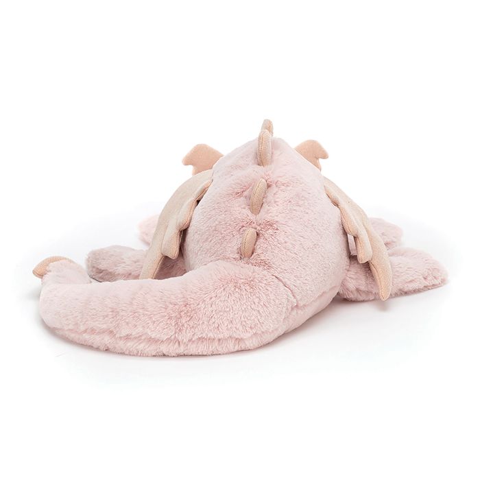 JELLYCAT ROSE DRAGON HUGE PINK 18X66X19CM