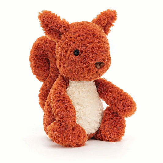 JELLYCAT TUMBLETUFT SQUIRREL ORANGE 8X9X2CM